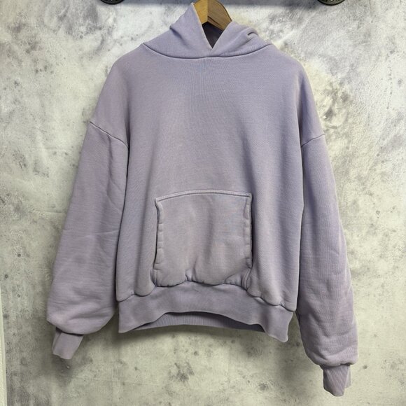 Kanye 2020 Vision Hoodie Sweatshirt Mens Large Double Layered Heavyweight Purple - Picture 1 of 16